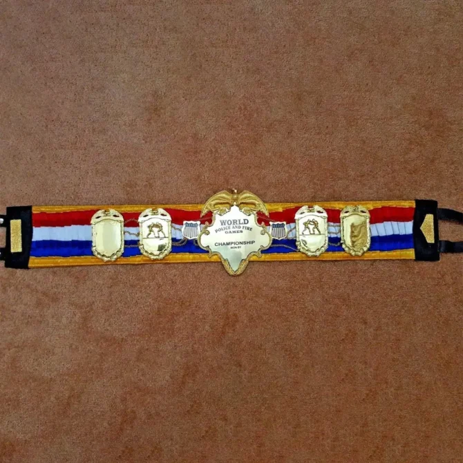 RING MAGAZINE BOXING Championship Title Belt