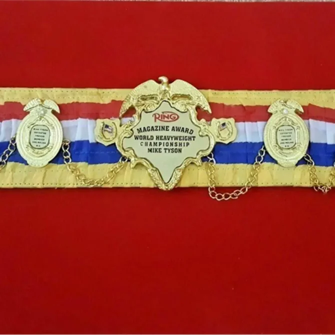 RING MAGAZINE BOXING Mini Championship Belt