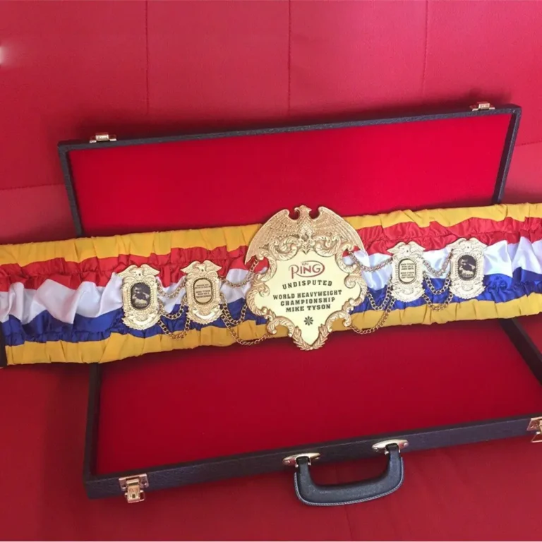 RING MAGAZINE UNDISPUTED BOXING Custom Made Championship Belt