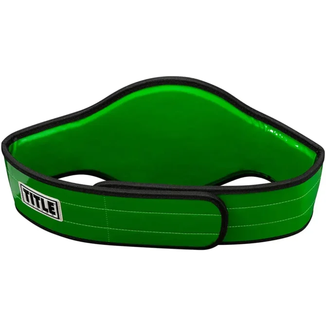 TITLE BOXING GREEN BELT World Championship Title Belt