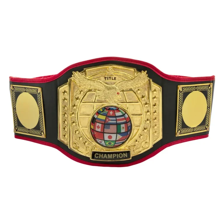 TITLE BOXING TRIPLE PLATINUM Championship Belt