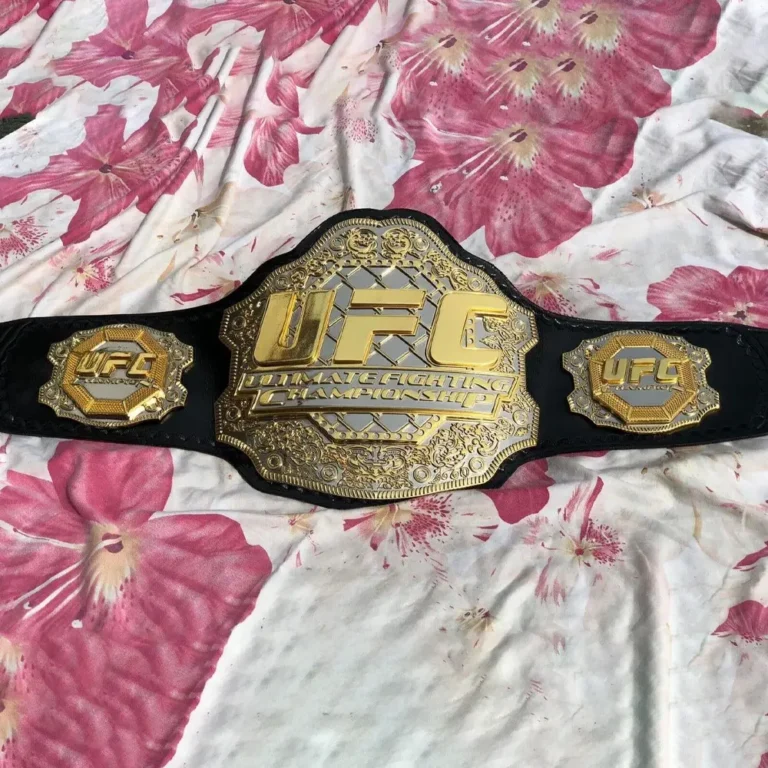 UFC TRIPLE STACK CNC MADE CHAMPIONSHIP BELT