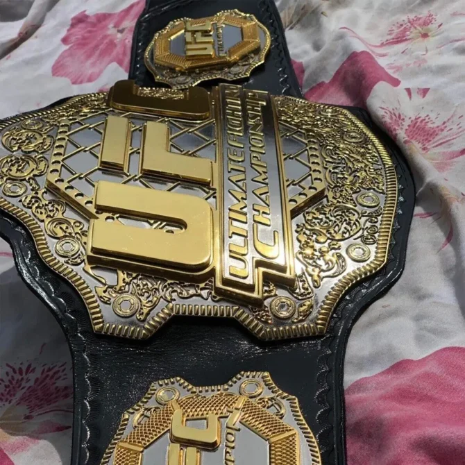 UFC TRIPLE STACK CNC MADE CHAMPIONSHIP BELT