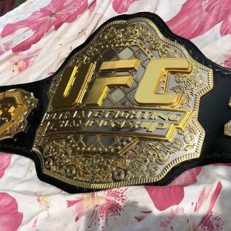 UFC TRIPLE STACK CNC MADE CHAMPIONSHIP BELT