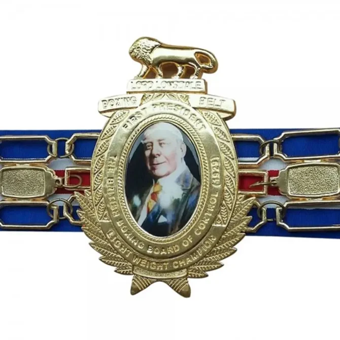 LORD LONSDALE BOXING Custom Made Title Belt