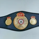 WBA Boxing Championship Blue Brass Title Belt