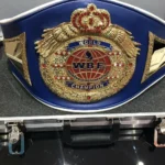 WBF Boxing Championship Blue Strap Title Belt