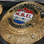 WBU World Boxing Union Custom Made Championship Title Belt