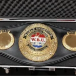 WBU World Boxing Union Custom Made Championship Title Belt