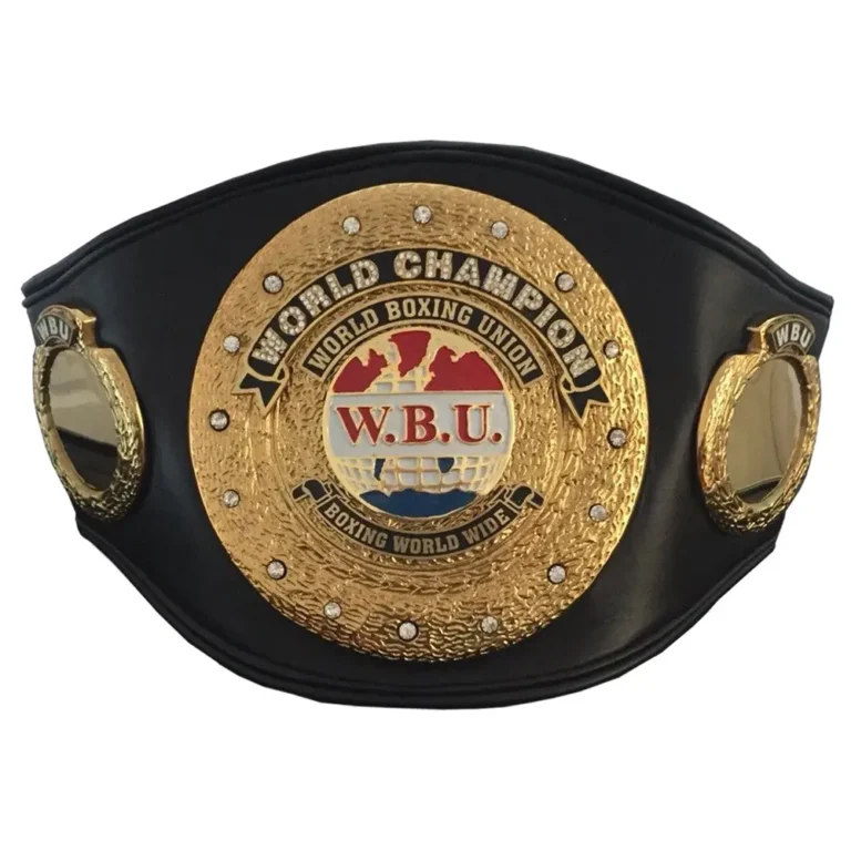 WBU World Boxing Union Custom Made Championship Title Belt