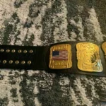 WCW UNITED STATES HEAVYWEIGHT Zinc 24K Gold Championship Belt