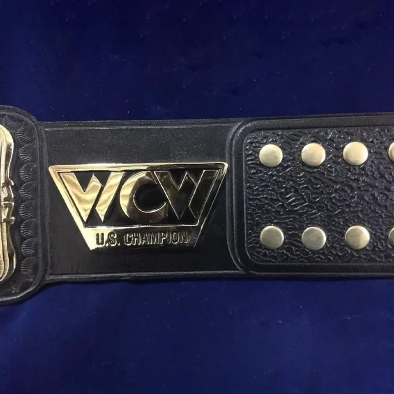 WCW US HEAVYWEIGHT 24K GOLD Zinc Giant Championship Belt