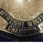 WCW US HEAVYWEIGHT 24K GOLD Zinc Giant Championship Belt