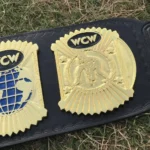 WCW WORLD TAG TEAM 24K GOLD Brass Championship Belt