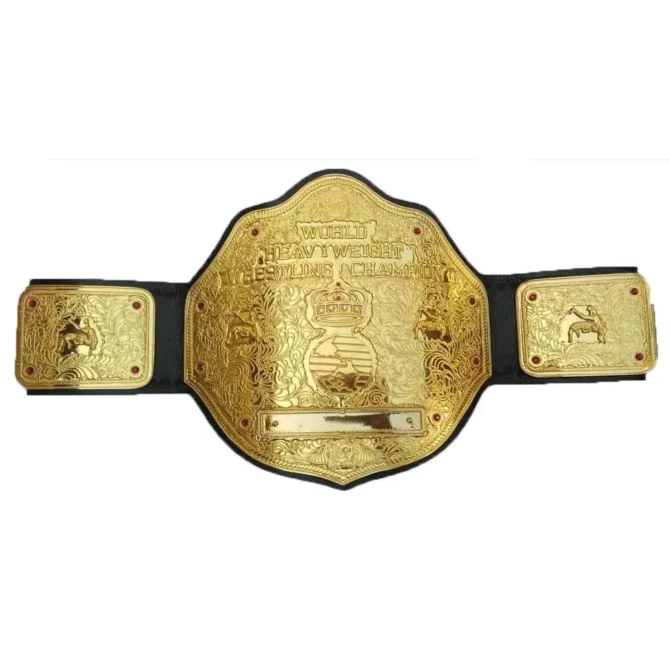 WCW Zinc Big Gold Championship Belt