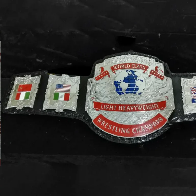 WCWA LIGHT HEAVYWEIGHT Zinc Giant Championship Belt