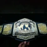 WCWA WORLD CLASS HEAVYWEIGHT Zinc Championship Belt