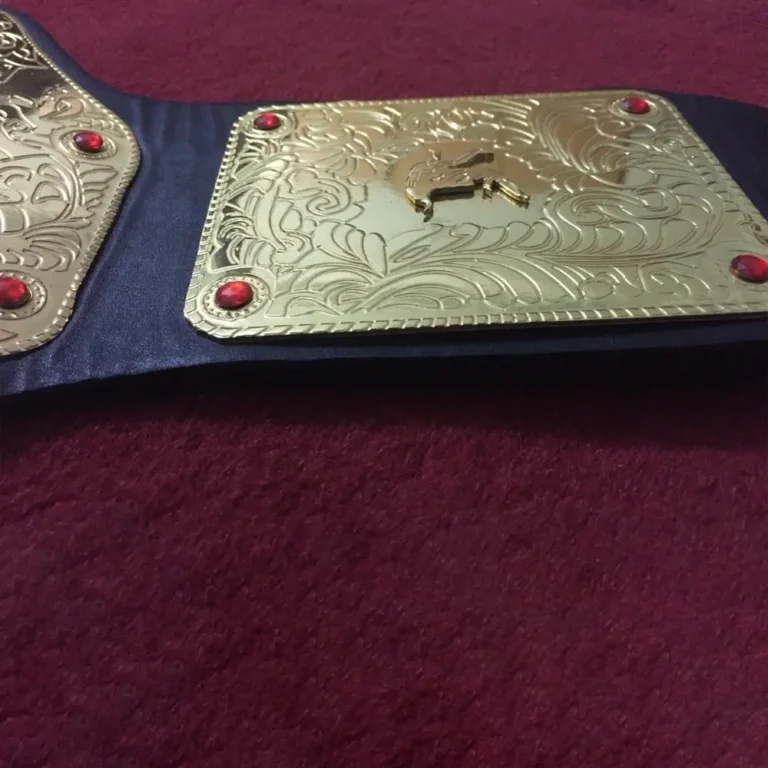 WWE BIG GOLD CLASSIC Brass 24k Gold Championship Belt