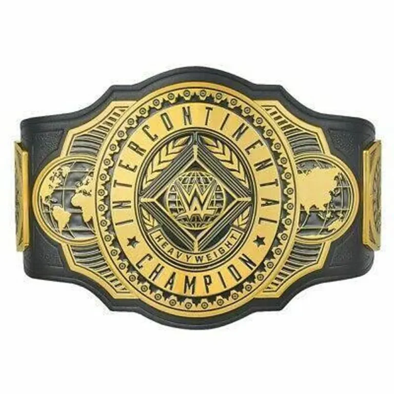 WWE INTERCONTINENTAL 2019 Brass 24k Gold Championship Belt