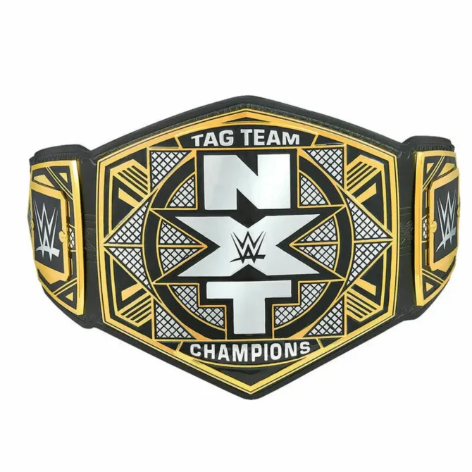 WWE NXT TAG TEAM Brass Championship Belt