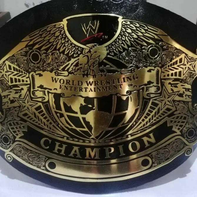 WWE UNDISPUTED Zinc Authentic Championship Belt