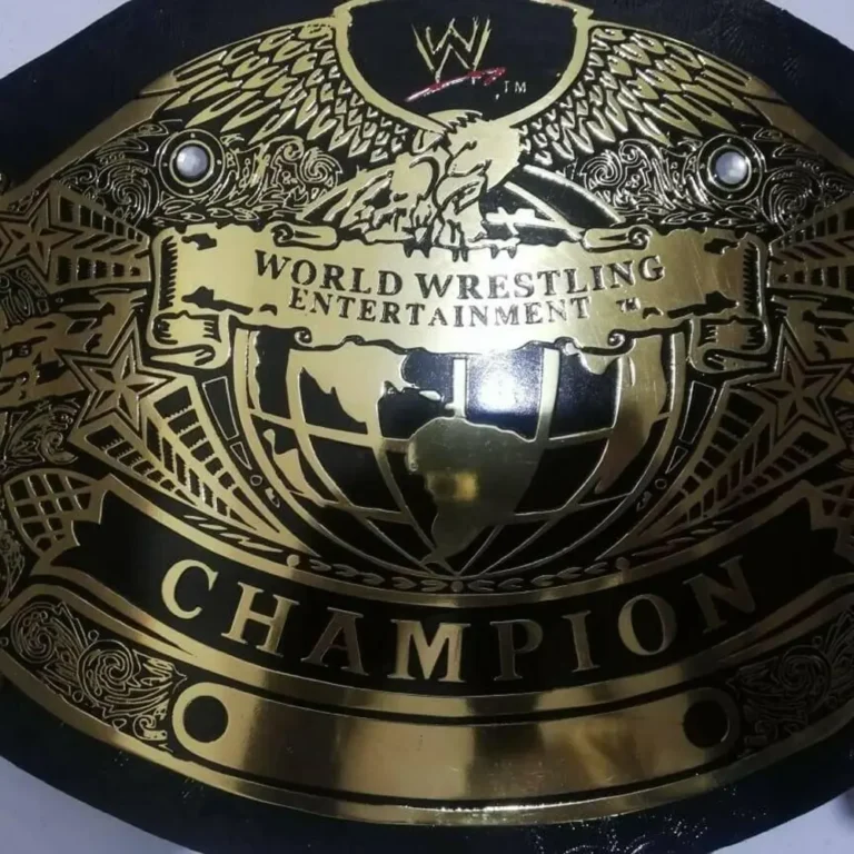 WWE UNDISPUTED Zinc Authentic Championship Belt