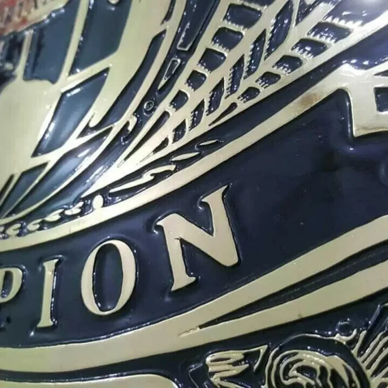 WWE UNDISPUTED Zinc Authentic Championship Belt