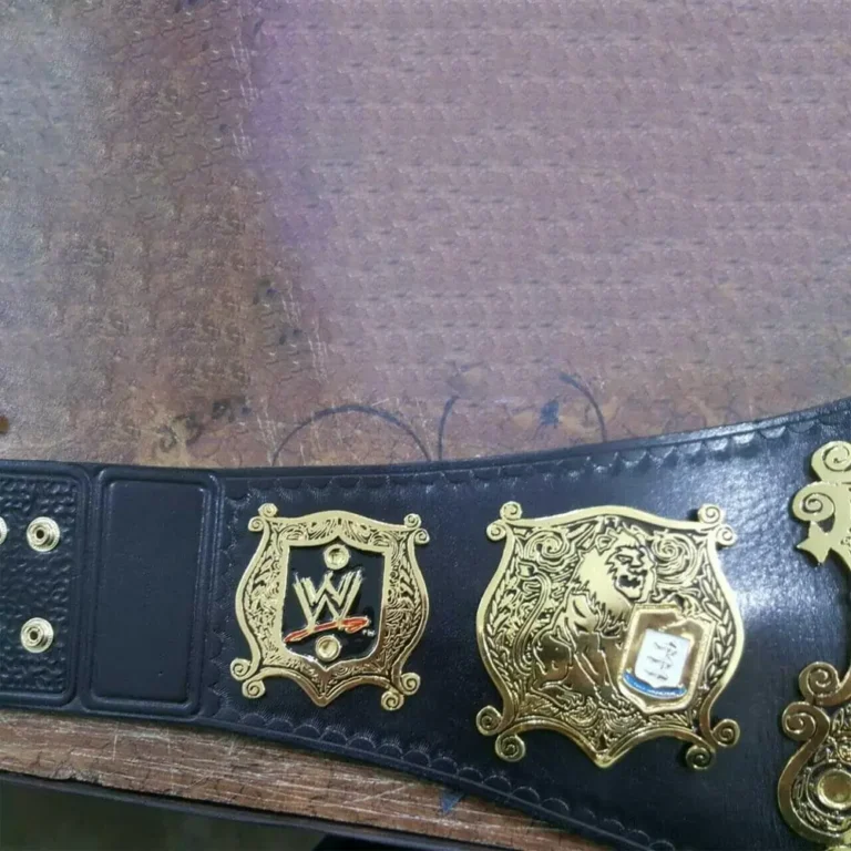 WWE UNDISPUTED Zinc Authentic Championship Belt