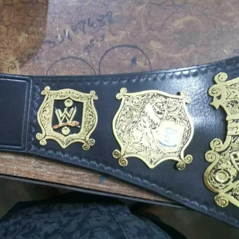 WWE UNDISPUTED Zinc Authentic Championship Belt