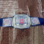 WWE UNITED KINGDOM Brass Blue Strap Championship Title Belt