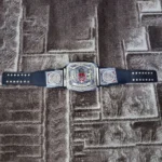 WWE UNITED KINGDOM Brass Blue Strap Championship Title Belt