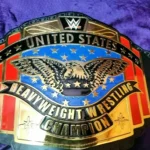 WWE UNITED STATES HEAVYWEIGHT Zinc 24k Gold Championship Belt