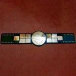 WWF BIG GREEN Brass Championship Title Belt