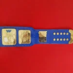 WWF BLUE BIG EAGLE Brass Championship Title Belt