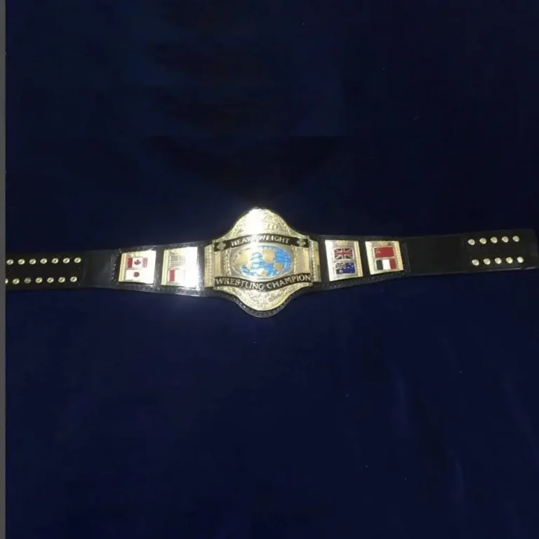 WWF Hulk Hogan 86 24K Gold Custom Made Championship Belt