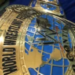 WWF INTERCONTINENTAL OVAL 24K GOLD Giant Championship Belt