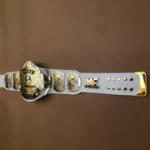 WWF WHITE WINGED EAGLE CNC HD DUAL PLATED CHAMPIONSHIP BELT