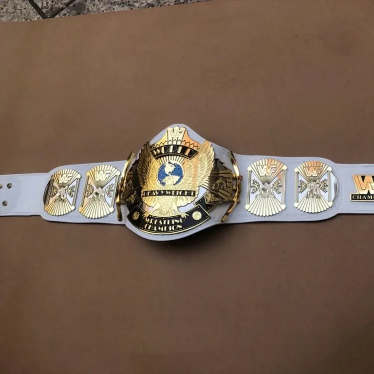 WWF WHITE WINGED EAGLE DUAL PLATED CNC HD CHAMPIONSHIP BELT