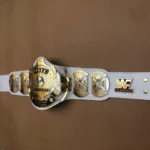 WWF WHITE WINGED EAGLE DUAL PLATED CNC HD CHAMPIONSHIP BELT