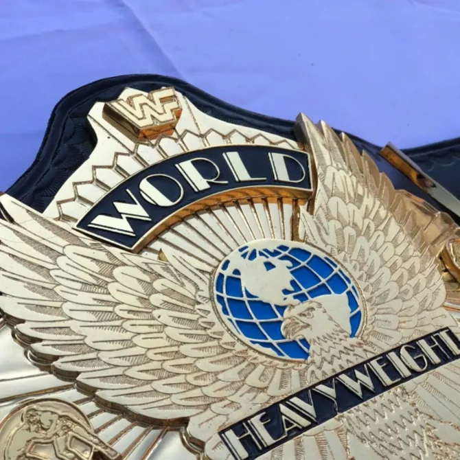 WWF WINGED EAGLE CNC HD CHAMPIONSHIP BELT