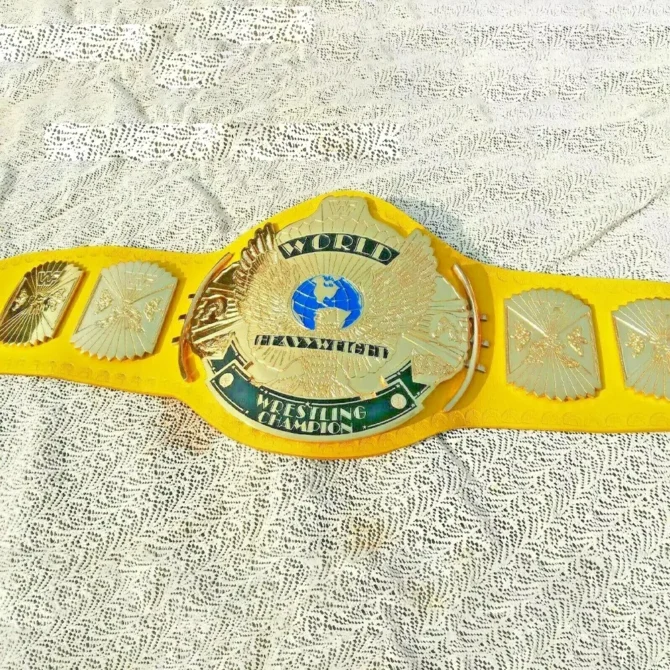 WWF WINGED EAGLE ULTIMATE WARRIOR Zinc Authentic Championship Belt