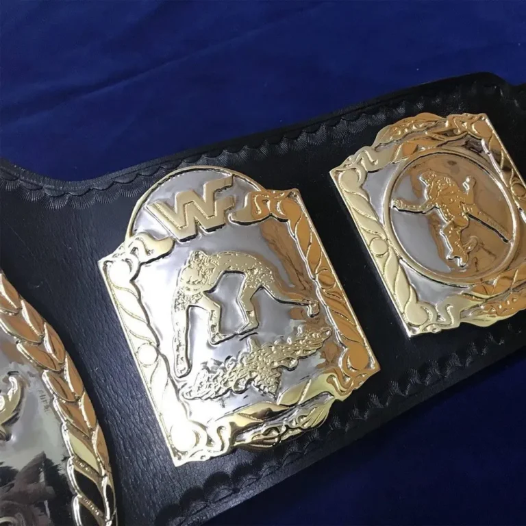 WWF WORLD TAG TEAM 24K GOLD DUAL PLATED Zinc Championship Belt