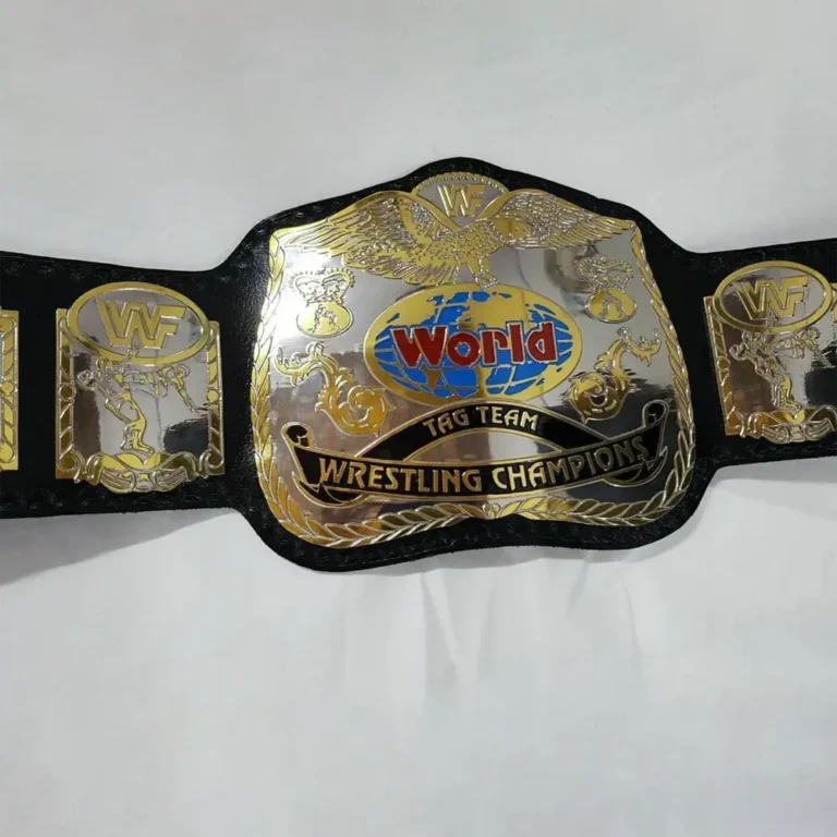 WWF WORLD TAG TEAM DUAL PLATED Brass Authentic Championship Belt