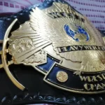 WWF Winged Eagle 24K Gold Championship Title Belt