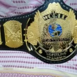 WWF Winged Eagle 24K Gold Championship Title Belt