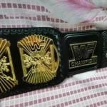 WWF Winged Eagle 24K Gold Championship Title Belt