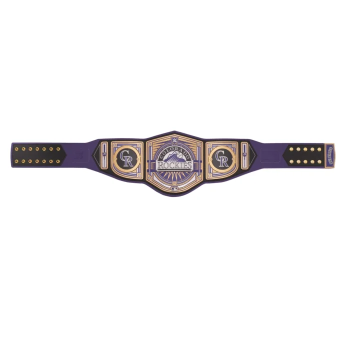 Colorado Rockies WWE Legacy Title Belt