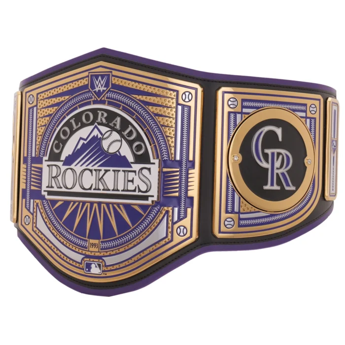 Colorado Rockies WWE Legacy Title Belt