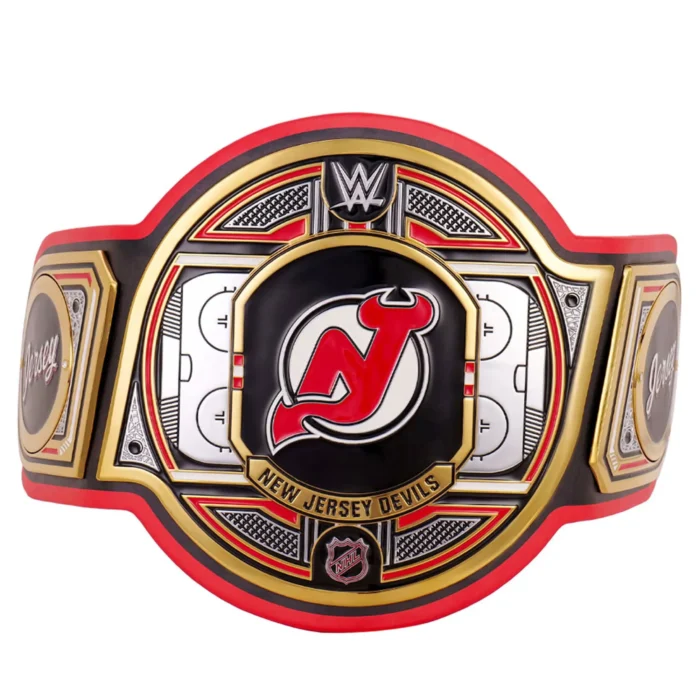 New Jersey Devils WWE Legacy Title Belt