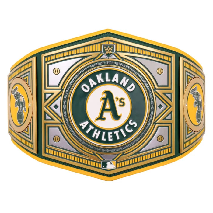 Oakland Athletics WWE Legacy Title Belt